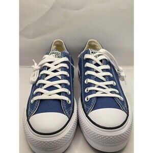Converse Chuck Taylor All Star Low Top Blue Women 7 Sample Sale No Box New Shoes